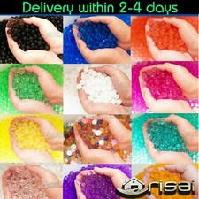 12Pack Eau Aqua Cristaux Perles 12Colour Mariage Fête Table Décor Pièce Centrale