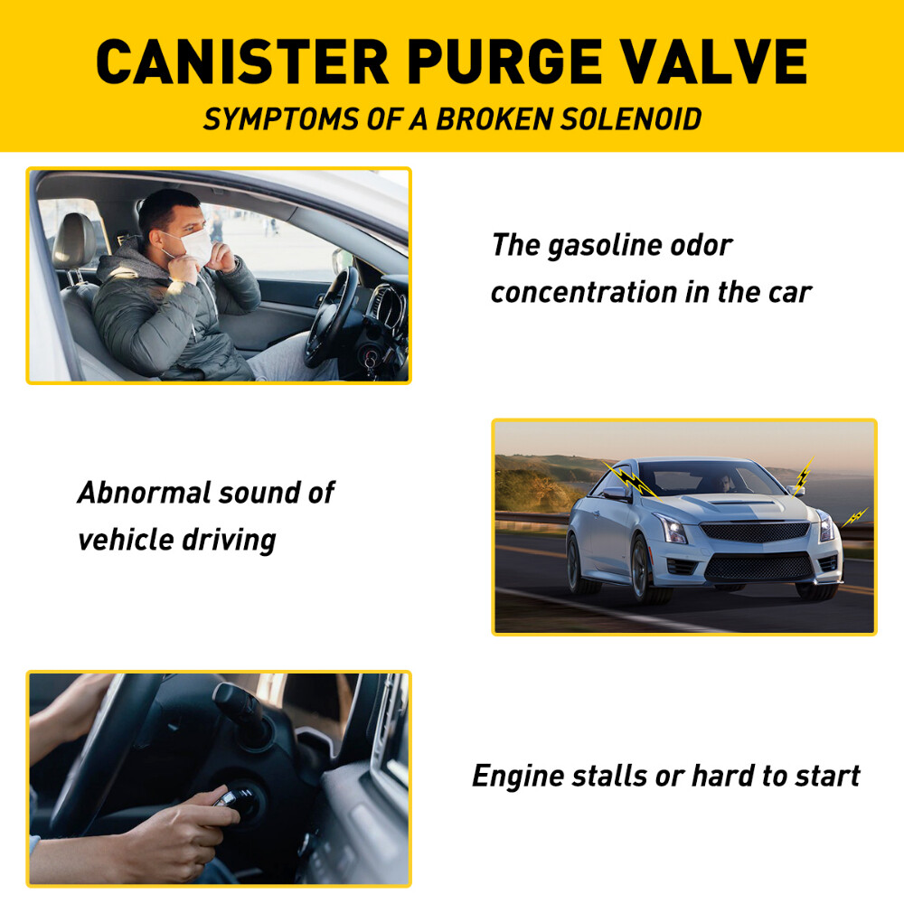 Vapor Canister Purge Valve For 142016 Chevrolet Impala Limited