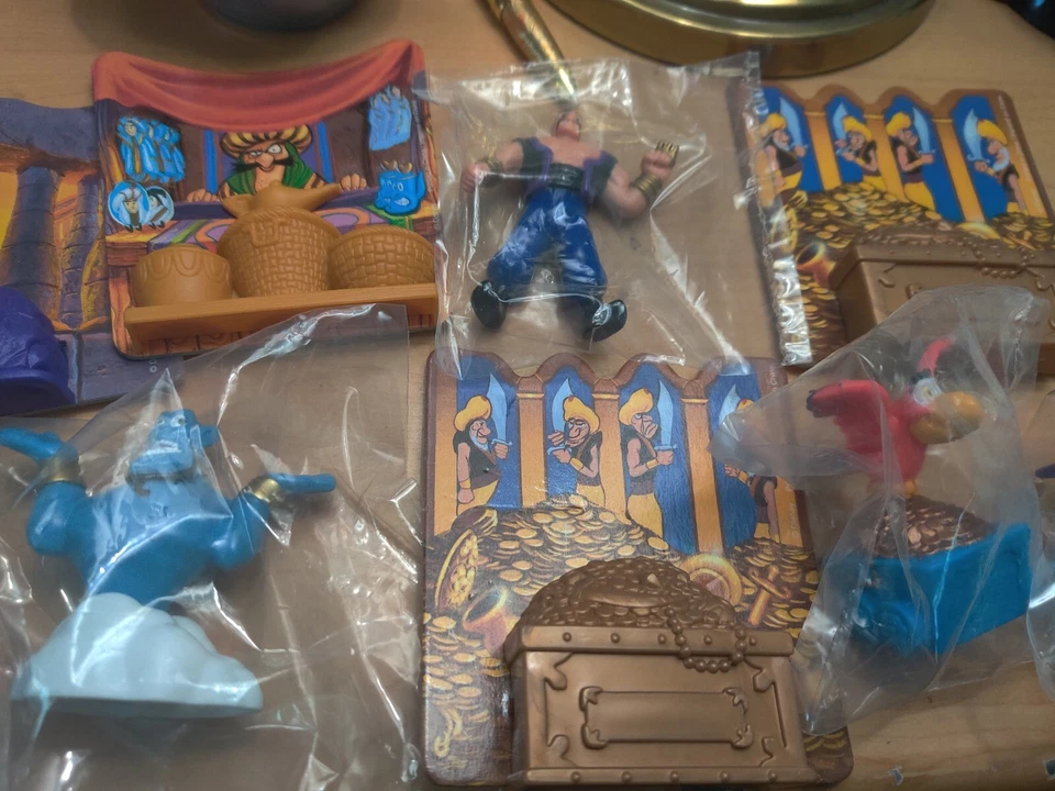 Disney Aladdin Figures Lot Of 13 Toys McDonald's Vintage 1990s - Image 4 of 4