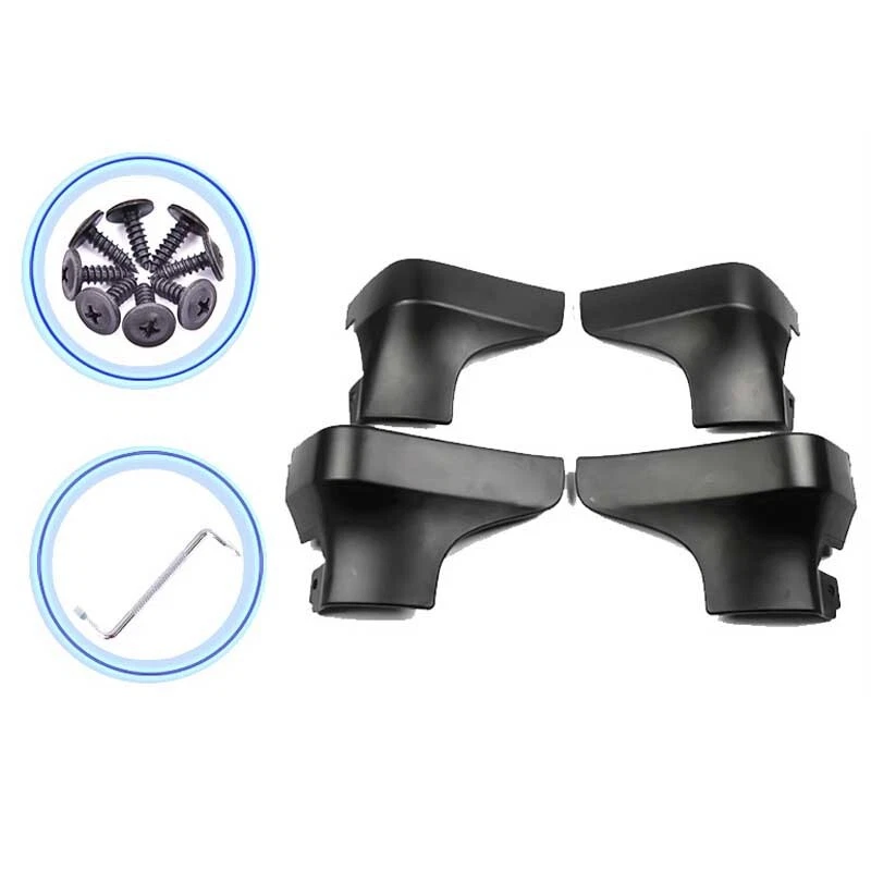 Guardabarros protector contra salpicaduras bandera aletas delanteras + traseras para Infiniti G25 G37 Foto 2 de 4