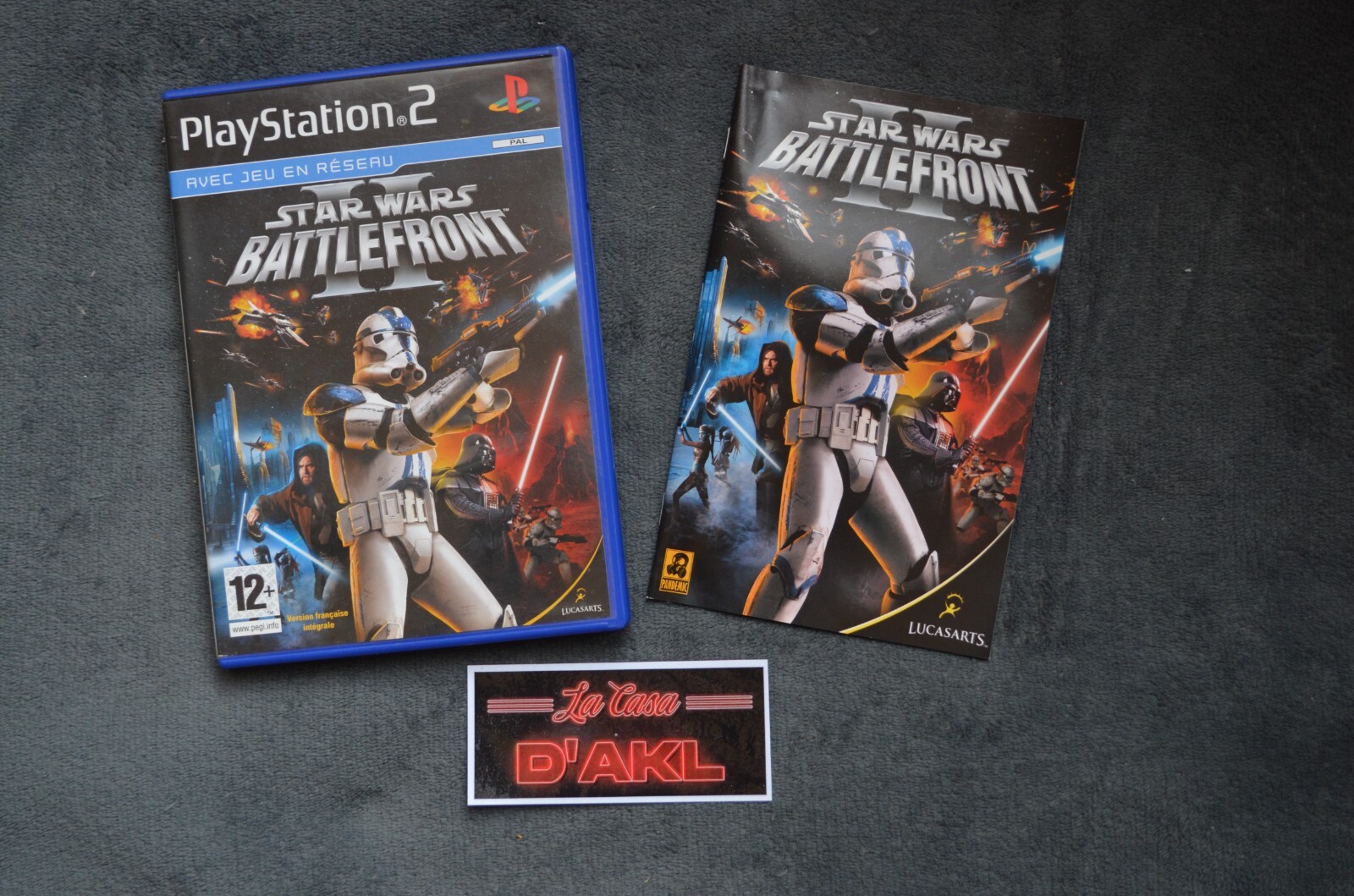 Star Wars Battlefront II 2 complet Playstation 2 - PS2 FR TTBE