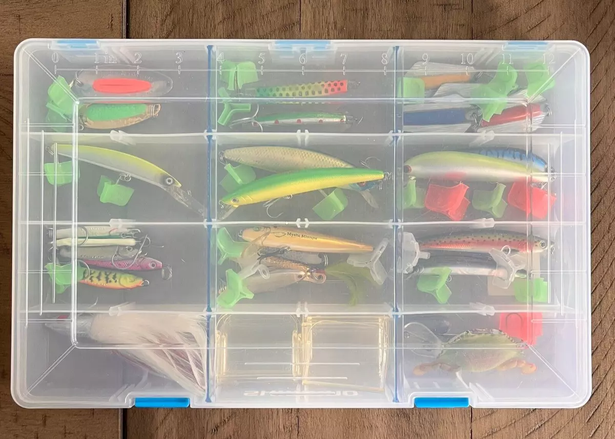 Fishing Tackle Box, Large Capacity Eco Friendly Fishing Lure