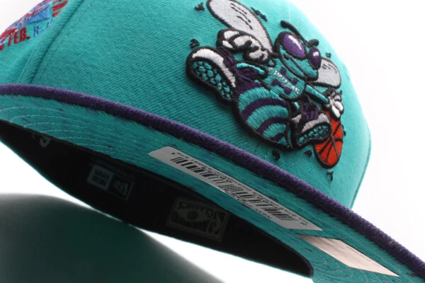 New Era Charlotte Hornets NBA All Star Capper Fitted Cap Other UV