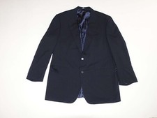 Brooks Brothers Men's Suit Jacket Size 41 Regular Navy Blue 100 Wool Blazer 41R