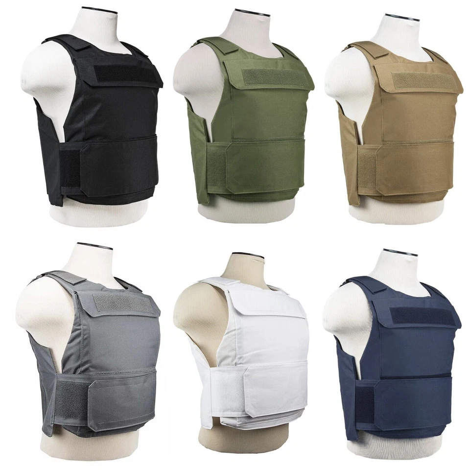 NcSTAR 2975 Discreet Plate Carrier Law Enforcement Tactical Armor Vest XS-2XL