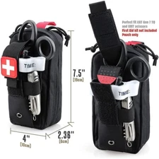 Outdoor Tactical First Aid Kit Medical Molle Pouch EMT IFAK Survival Storage Bag