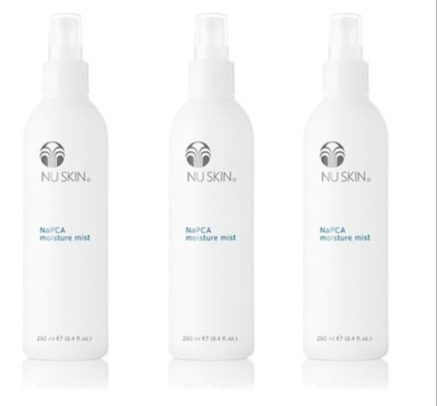Nu Skin (NuSkin) Face Body Hair Moisturiser NaPCA Moisture Mist X 3 Brand New