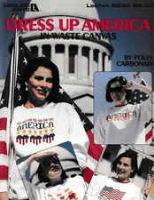 Dress Up America in Waste Canvas Cross Stitch | Leisure Arts 2084