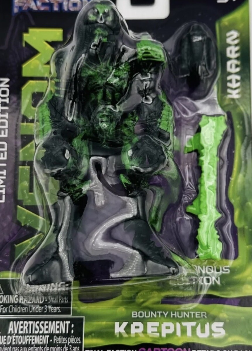 Final Faction Krepitus Limited Edition Venom Figure: Brand New