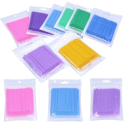 100x Car Touch Up Paint Micro Brush Brushes Small Tips Applicator Tool Universal