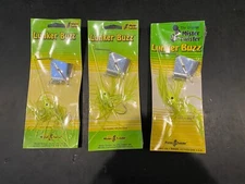 Mister Twister Lunker Buzz 1/2oz Lot Of 3 Chart