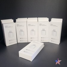 Upgraded iphone 20W Rapid Charge USB-C Wall adapter  C-L Data Cable 1/2/3 meter