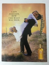 1994 Lady Stetson Perfume Vintage Print Ad pa24