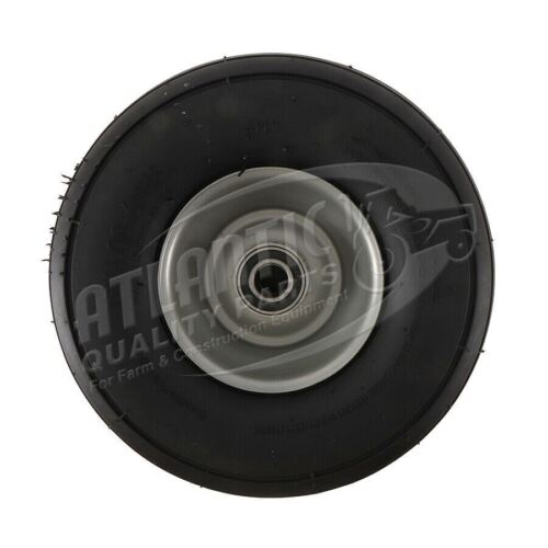 Tedder Tire Complete with Rim & Bearings Ribbed tire 15" X 6.00-6 6 ply 1" b - Picture 2 of 2