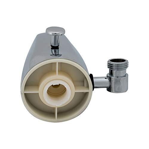 51/4 Inch Zinc Bath Tub Diverter Spout with Side Outlet, Chrome, 15087