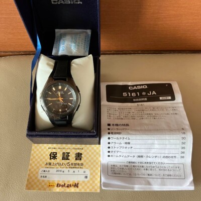 Casio WAVE CEPTOR WVA-M640B-1A2JF Watch Japan Domestic Version Pre