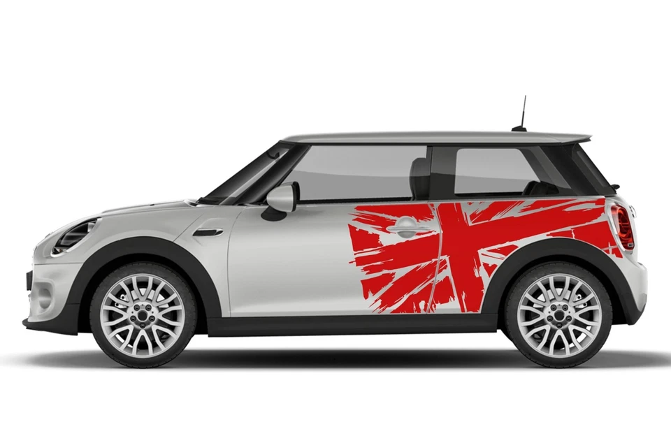 Bandera del Reino Unido Calcomanías Pegatinas Vinilo Diseño Gráfico Kit para Mini Cooper 2014 - Presente Foto 4 de 4