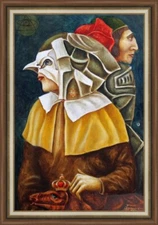 ORIGINAL Oil Painting canvas modern CONTEMPORARY ART surrealism BY Pronkin 2023