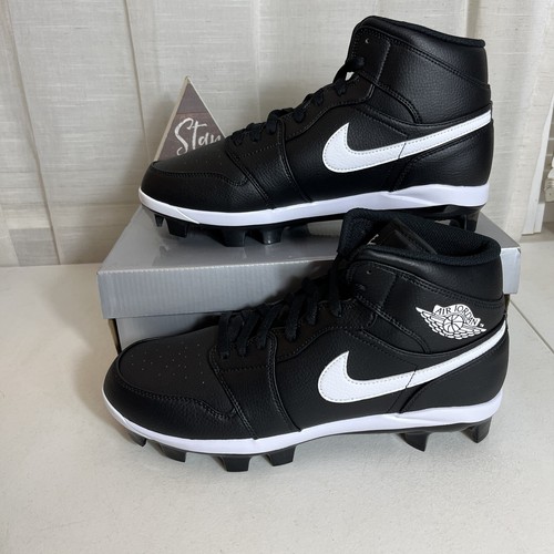 Nike Air Jordan 1 Retro MCS schwarz Baseball Stollen AV5354-011 Herren Größe 9