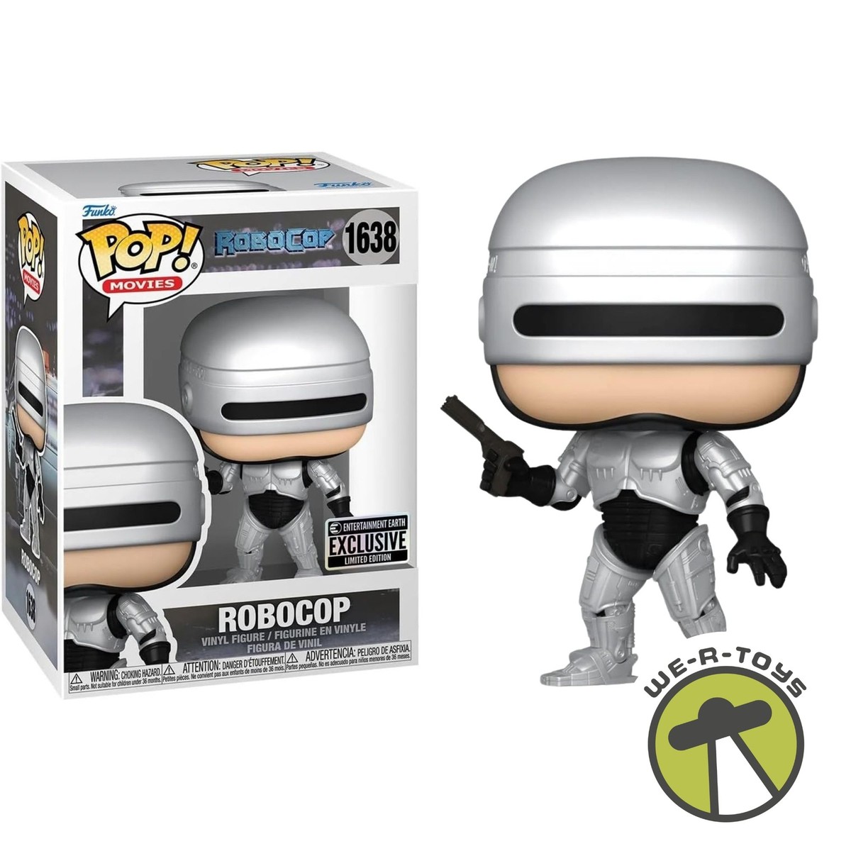 Funko Pop Movies 1638 Robocop Vinyl Figure EE Exclusive Funko Pop Movies 1638 Robocop Vinyl Figure EE Exclusive