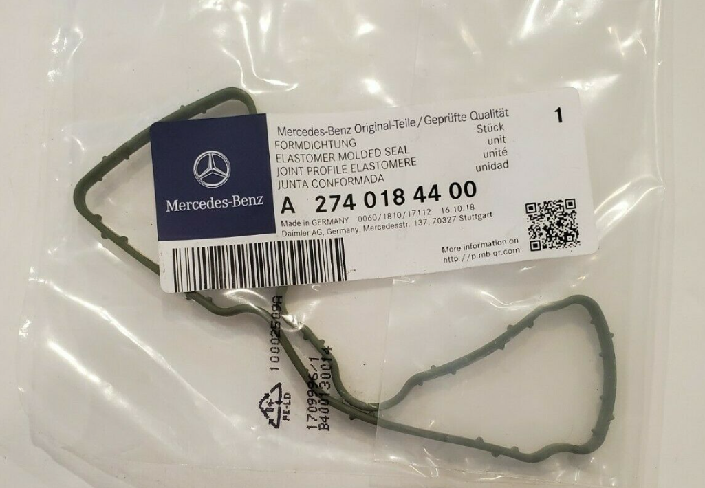 NEW MERCEDES-BENZ GLK X204 OIL SEPARATOR MOLDED SEAL A2740184400
