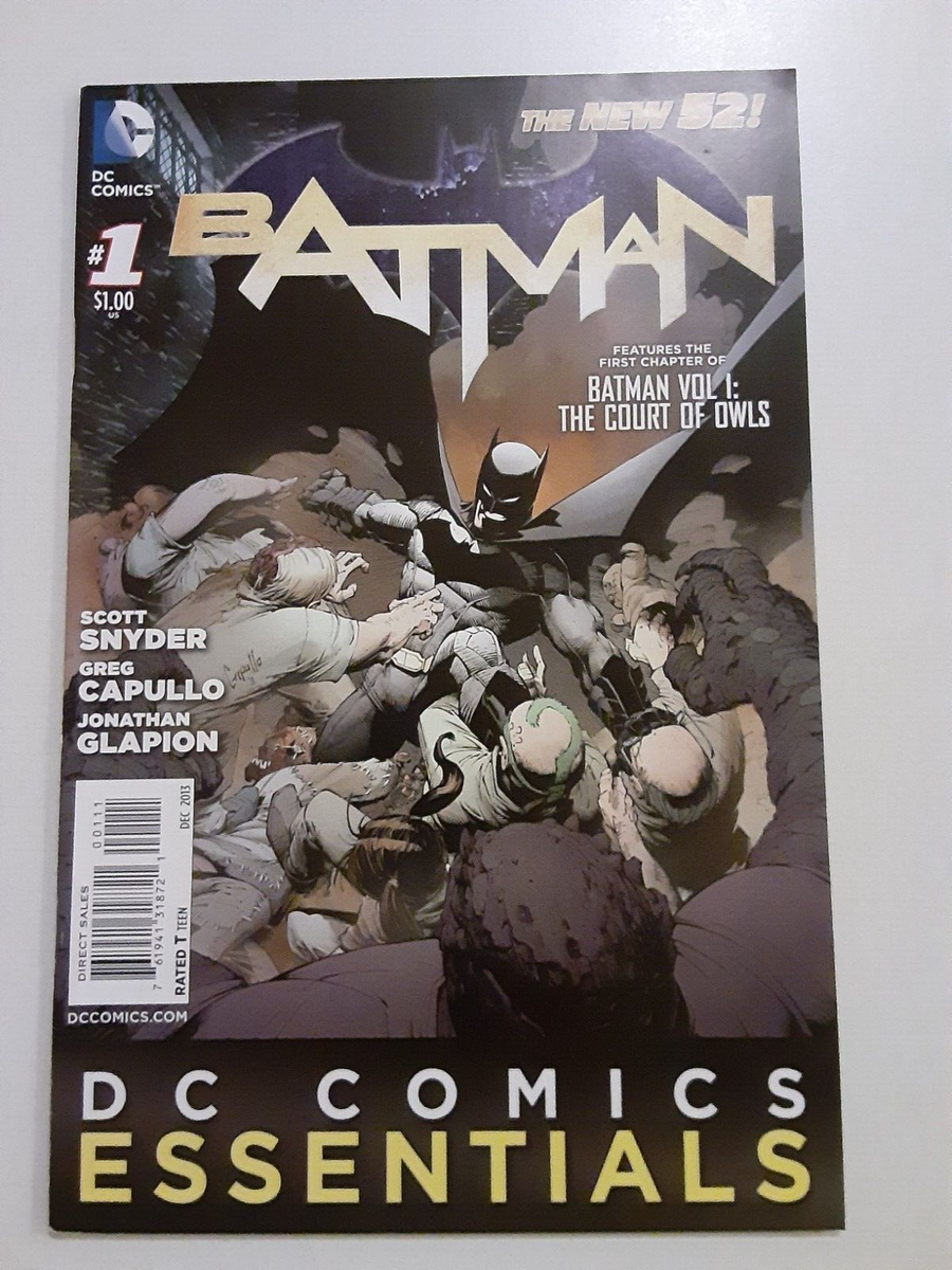 DC Comics ESSENTIALS The New 52 BATMAN #1 -- Scott Snyder & Greg