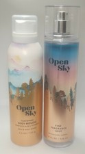 OPEN SKY Bath and Body Work's-Fine Fragrance Mist AND Body Mousse NEW