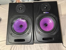 HHB circle 5 Passive Studio Monitors. Rare. Fully working. 8 inch woofers