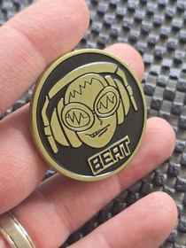 Jet Set Radio Sega Shop UK Coin Medal Exclusive Rare Promo GENESIS SATURN CD 32