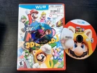 Super Mario 3D World: Nintendo (Nintendo Wii U, 2016)  DISK  + CASE
