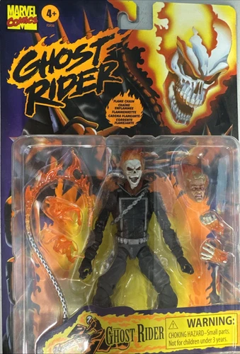 Marvel Legends Retro Ghost Rider - Marvel Comics Retro Johnny Blaze NEW SEALED