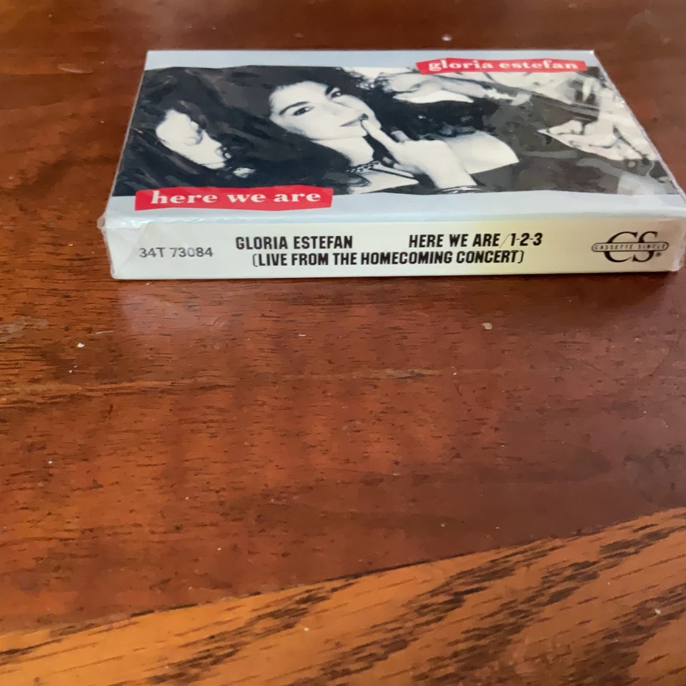 Gloria Estefan - Here We Are Cassette Single SEALED - Image 3 of 4