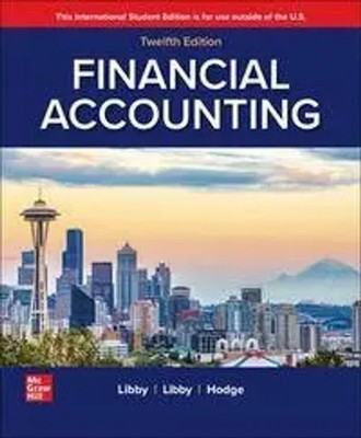 Financial Accounting ISE Robert Libby Taschenbuch Englisch 2025