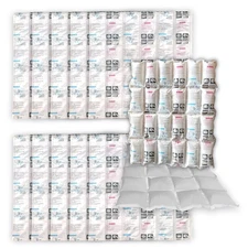 Dry Ice Packs for Long Lasting, Reusable Cold Ice Pack Sheets for Lunch , Fle...