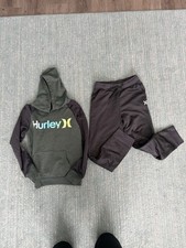 Hurley Sweatshirt  Pants Set Boy  s Size Small 8 