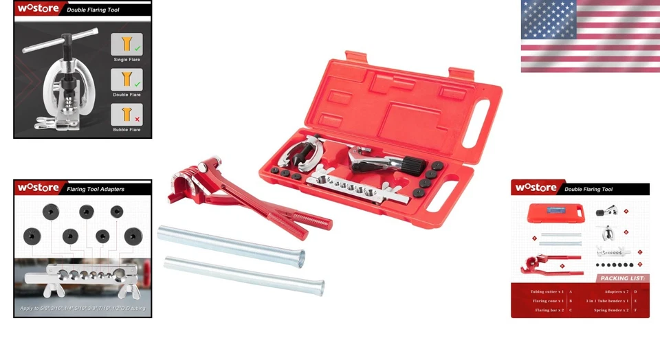 Professional Double Flaring Tool Kit - Image 2 of 4