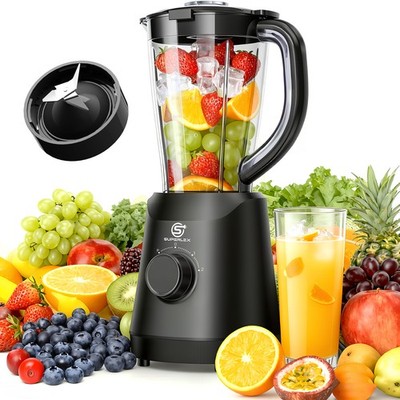 SUPERLEX Multifunktion Standmixer 1,5L Ice Crush Milch Shaker Smoothie Maker