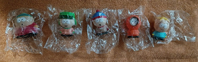 Individually Sealed!  5pc SOUTH PARK FIGURES SET - action dolls figurines toys