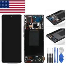 For Xiaomi Mi 12 Pro OLED LCD Display Screen Touch Digitizer with Frame Parts US