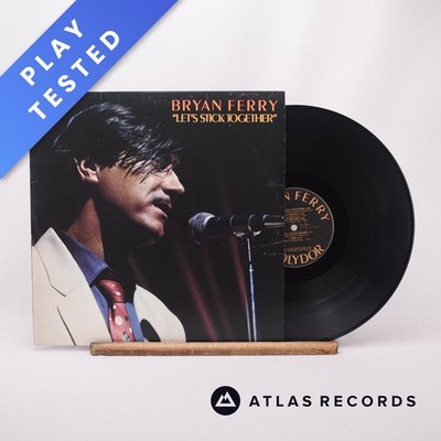 Bryan Ferry Let's Stick Together Reissue LP Album Vinyl Record 2302 045 - VG+/EX