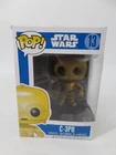 NEW - Funko POP! Star Wars - #13 C-3PO - Vinyl Bobble-Head Figure - Large Font