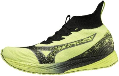 MIZUNO Men's Running Shoes WAVE DUEL NEO 2 Lime Black U1GD2100 US4.5(22.5cm)