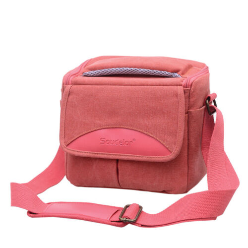 DSLR Camera Bag Retro Women Canvas Single Shoulder Bag - Picture 19 of 25