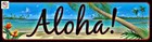 TIKI BAR METAL MINI STREET SIGN 3"X12" HAWAII MADE POOL HOT TUB MARGARITAVILLE