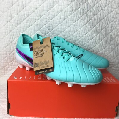 Nike Legend 10 Pro HG Soccer Cleats Men's SZ 8.5 Hyper Turquoise