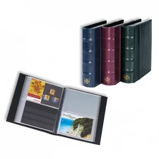 Lighthouse Postcard Album With 50 Clear 2-Pocket Pages Hold Up To 200 Cards