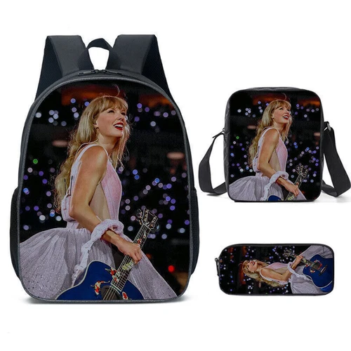 Kids Taylor Backpack School Book Bag Travel Rucksack Lunch Bag Pencil Case Gift - Picture 42 of 57