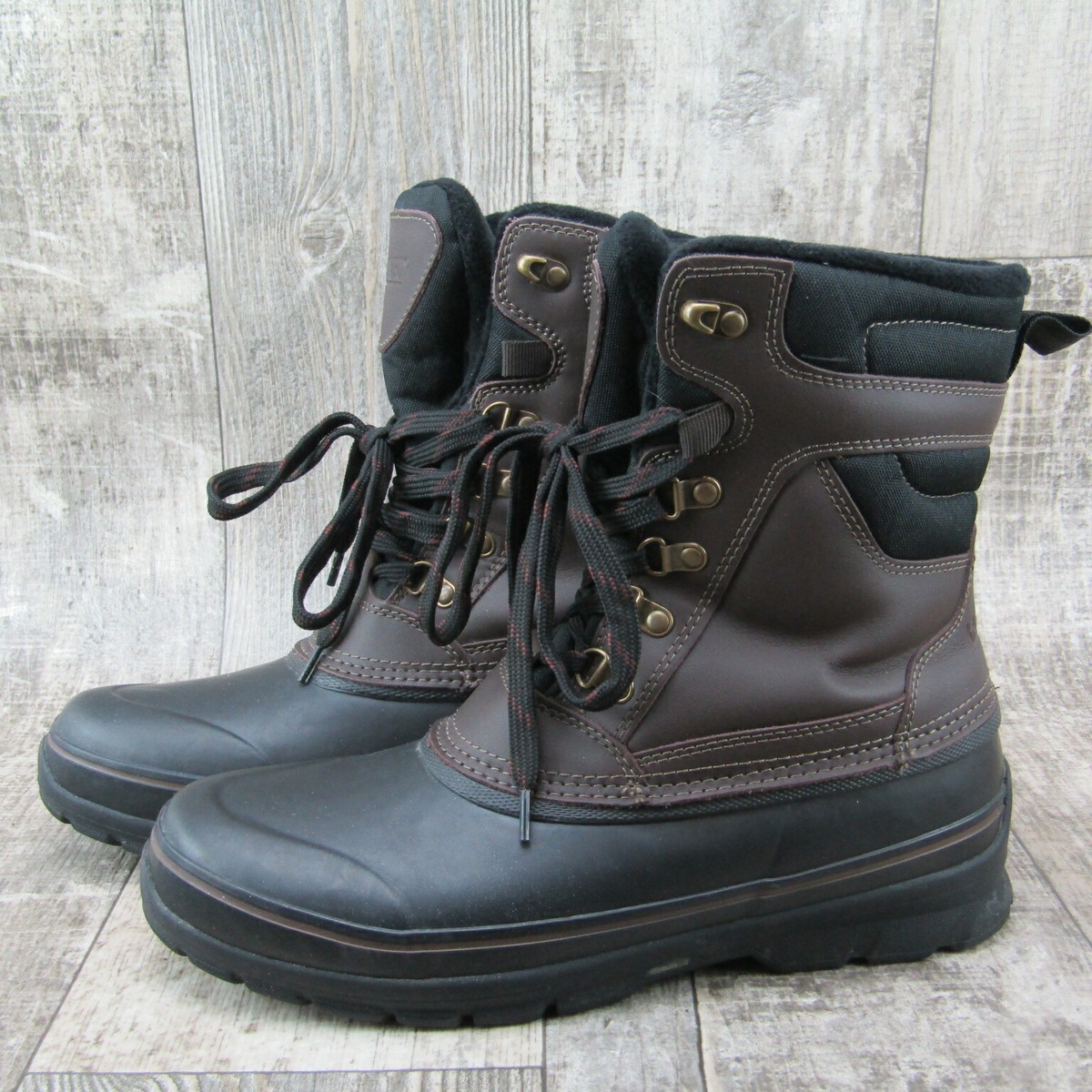 Khombu Size 9 M / KENNY / Brown / Leather / Hiking Boots New Men\'s Shoes Khombu Kenny Men main image 3