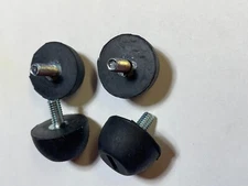 Rubber bumper feet for gumball machine, trade stimulator - SET OF FOUR