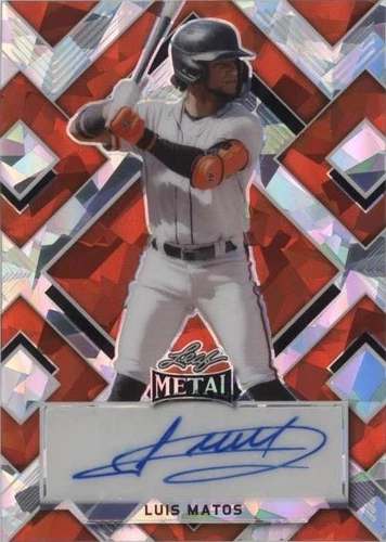 2022 Leaf Metal - Luis Matos #BA-LM2
